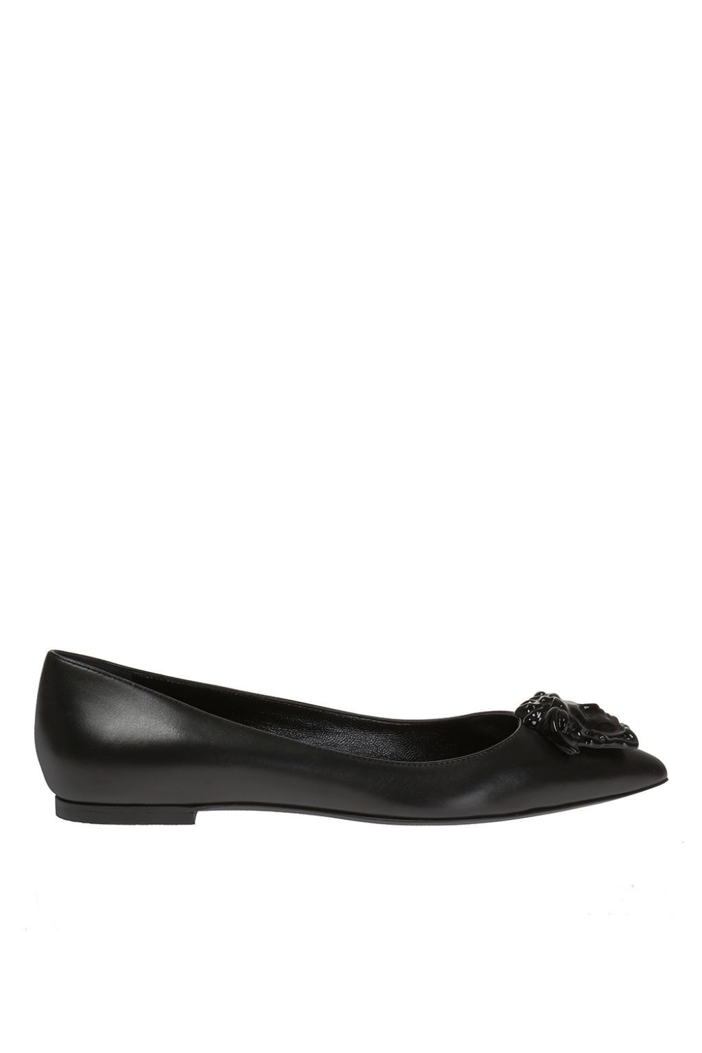 versace medusa flats