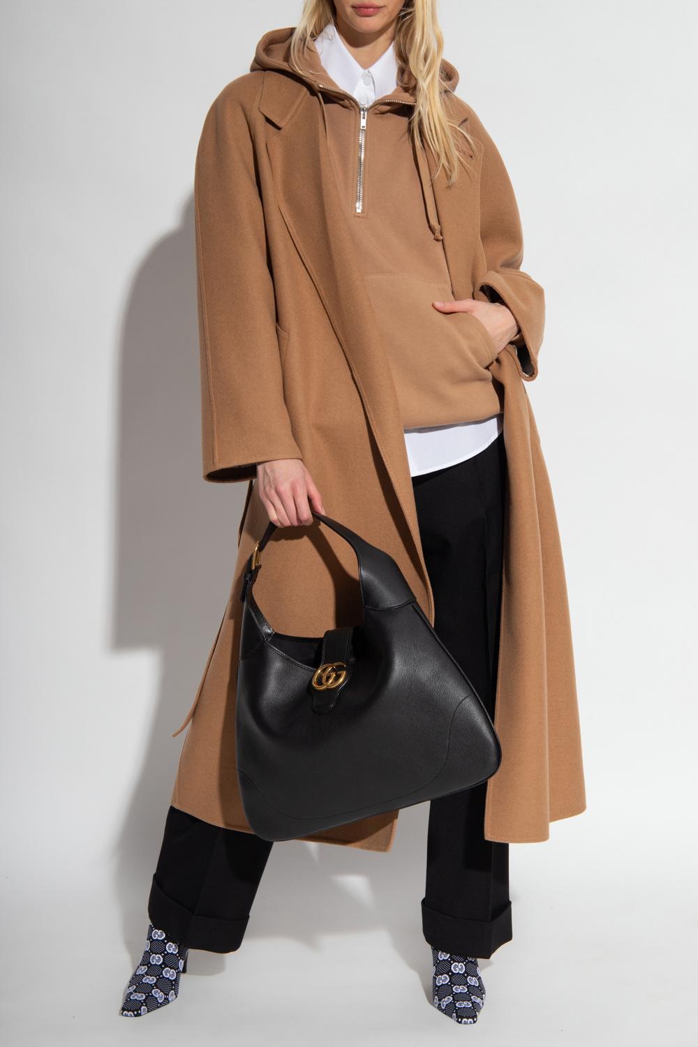 Gucci Cashmere Coat in White Lyst