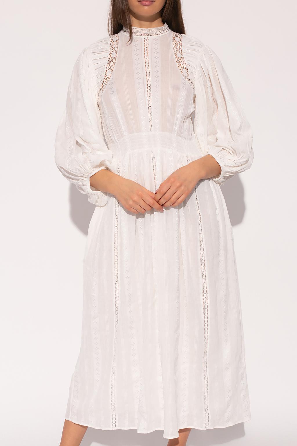 Étoile Isabel Marant Dress White | Lyst
