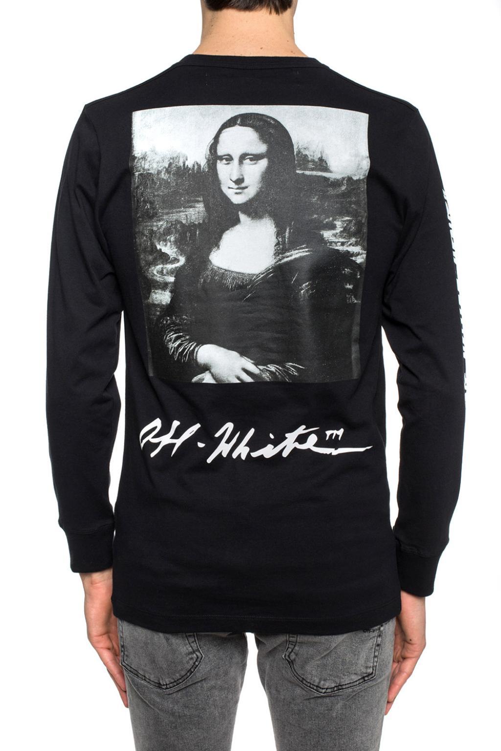 o Virgil Abloh Monalisa Jersey T-shirt 