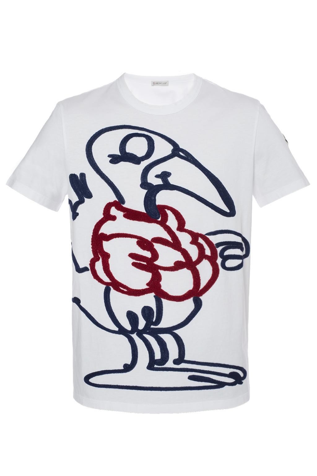 moncler duck t shirt