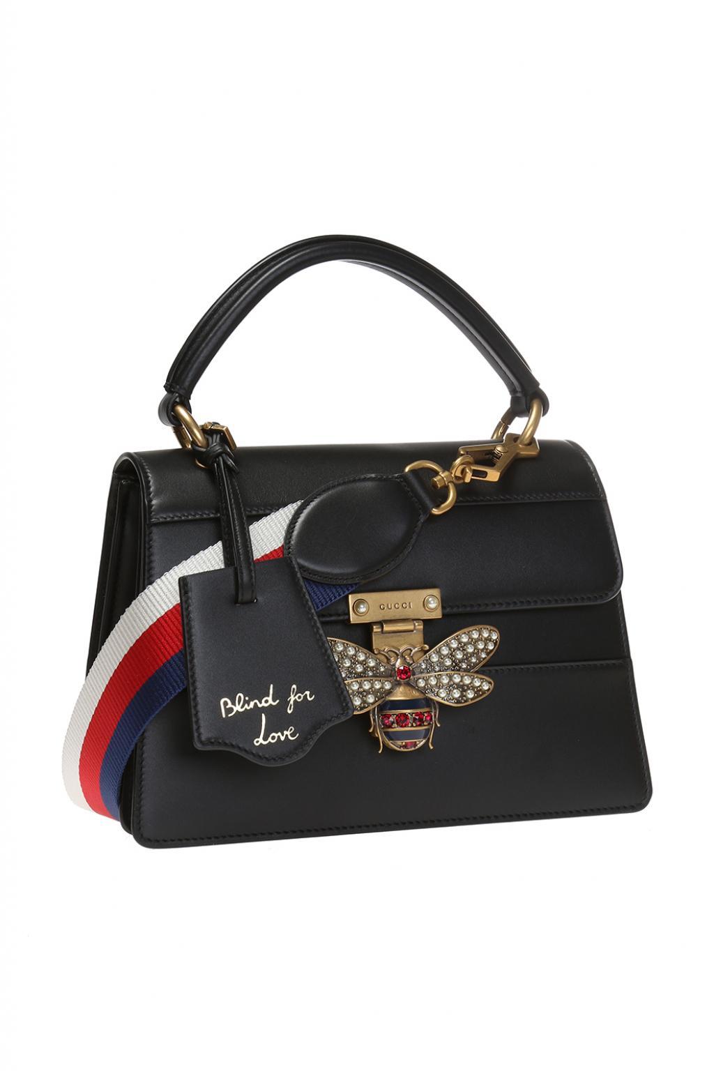 Queen margaret leather mini bag Gucci Multicolour in Leather - 40166808