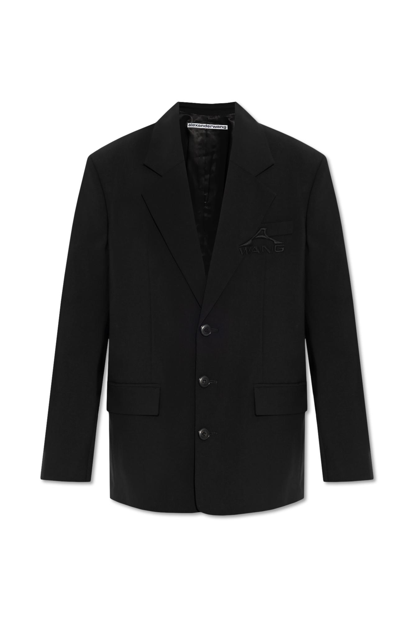 Alexander Wang◇LOGO ELASTIC BLAZER/テーラードジャケット/2  