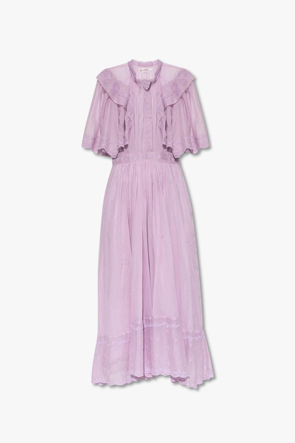 musikalsk Indbildsk Analytisk Étoile Isabel Marant 'leola' Dress in Purple | Lyst