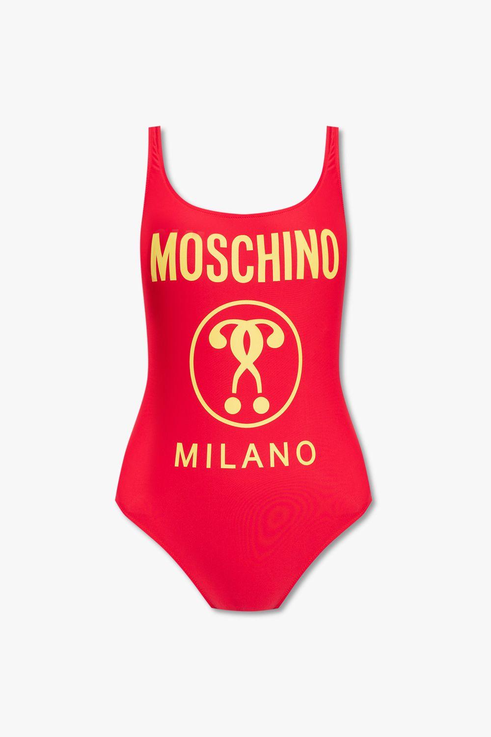 Moschino Onepiece Swimsuit in Red Lyst