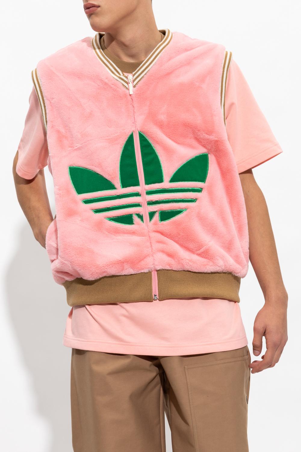 formeel Democratie echo adidas Originals Vest With Logo in Pink for Men | Lyst