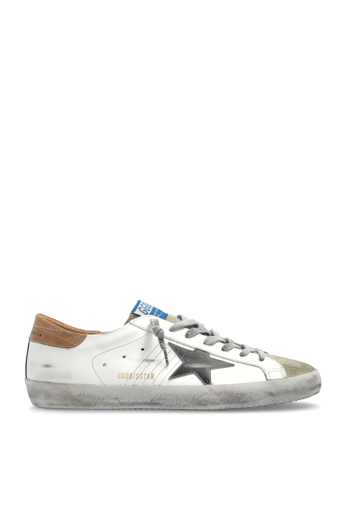 スニーカー GOLDEN  DELUXE BRAND Super-star Classic with list leath Golden Goose Super-star Sneakers in White | Lyst