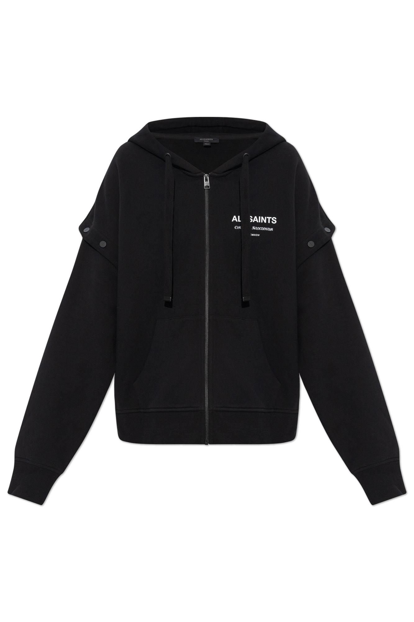 オールセインツ AllSaints Separo Pearl Sweat レディース パーカー スウェット Black スウェットシャツ＆フーディー | オールセインツ 公式オンライン