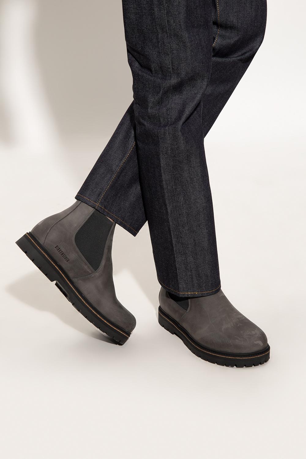 Birkenstock 'stalon Ii' Chelsea Boots in Gray for Men | Lyst