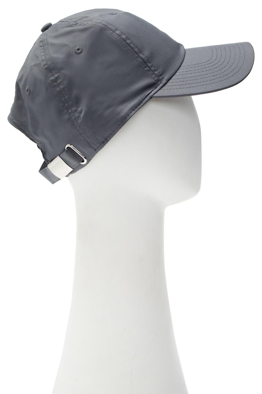 Nike Synthetic Metal Swoosh Cap in Grey (Gray) for Men - Lyst