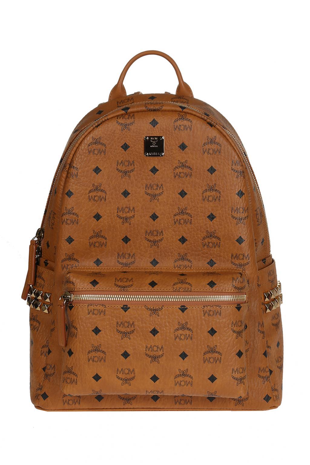 mcm backpack spikes