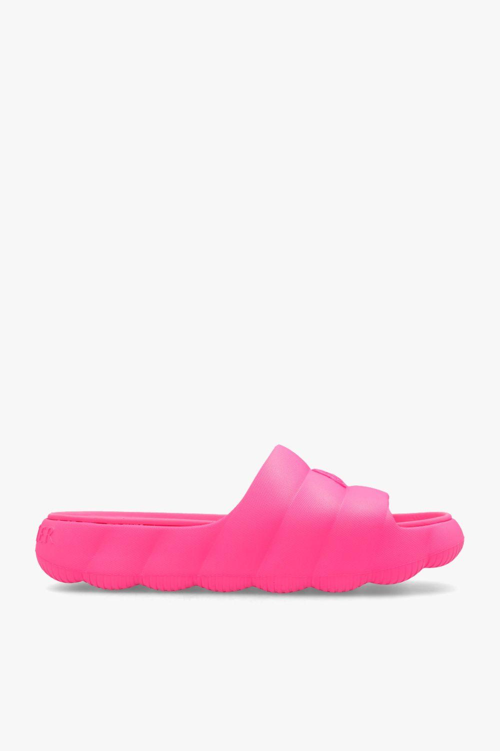 Moncler 'lilo' Slides in Pink | Lyst