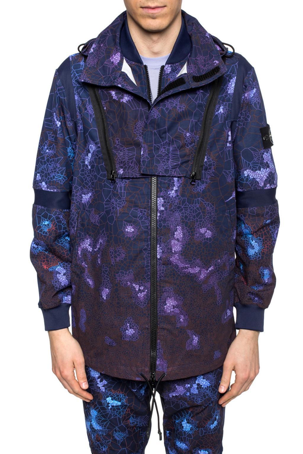 Stone Island Heat Reactive Thermosensitive Jacket in Blue Stone Island Heat Reactive Thermosensitive Jacket in Blue