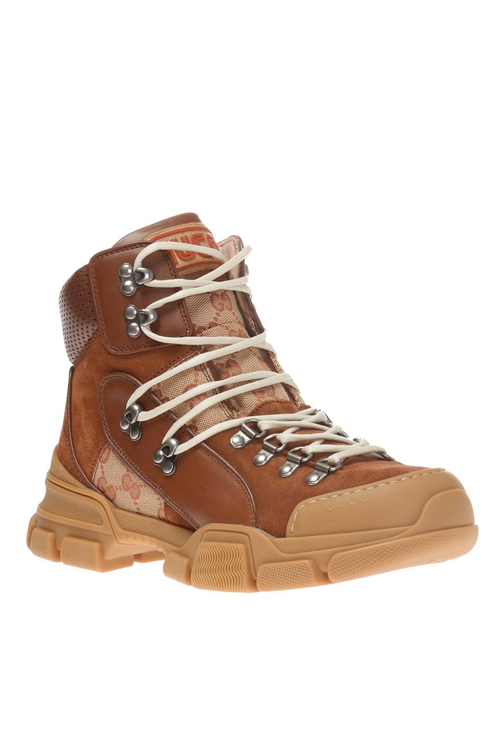 Gucci 'flashtrek' Boots in Brown for 