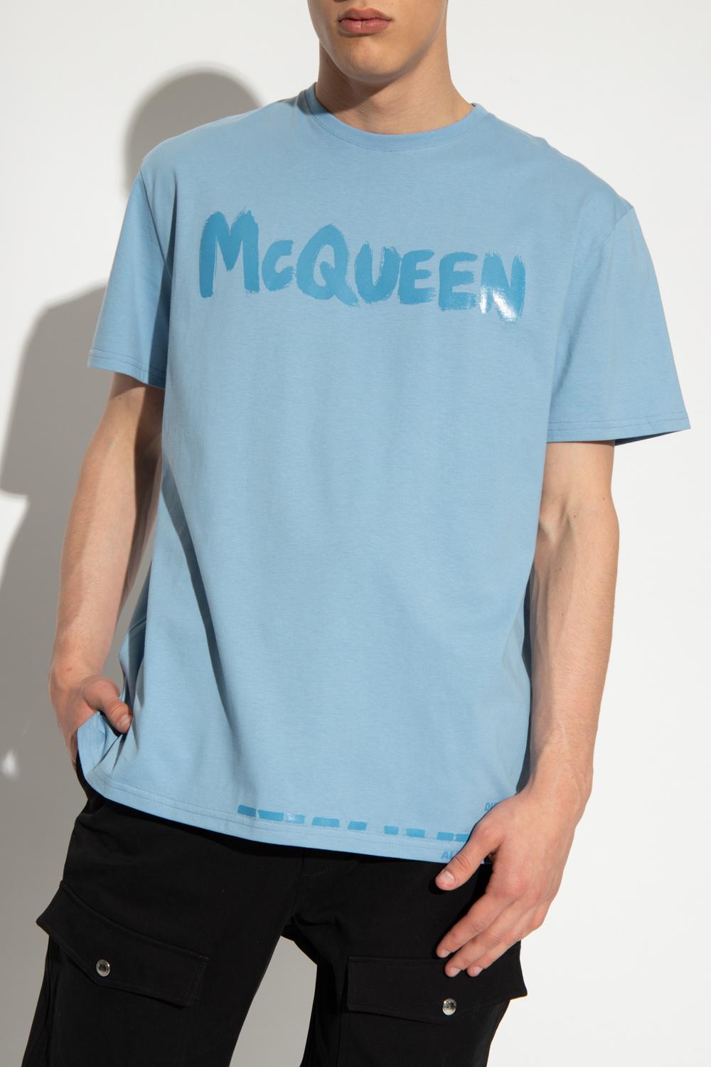 Alexander McQueen Cotton Logo T-shirt 