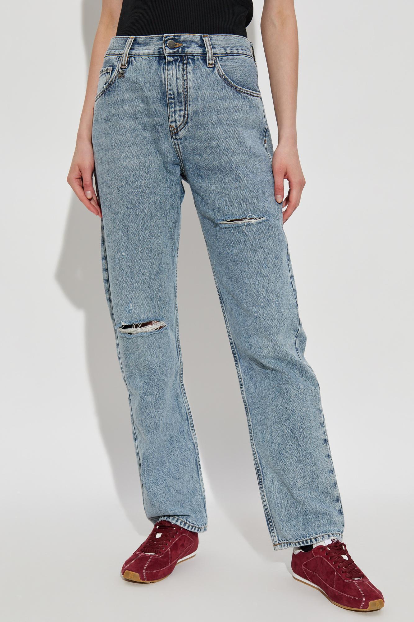 Amiri Straight-leg jeans for Women Online Sale up to 87% off Lyst