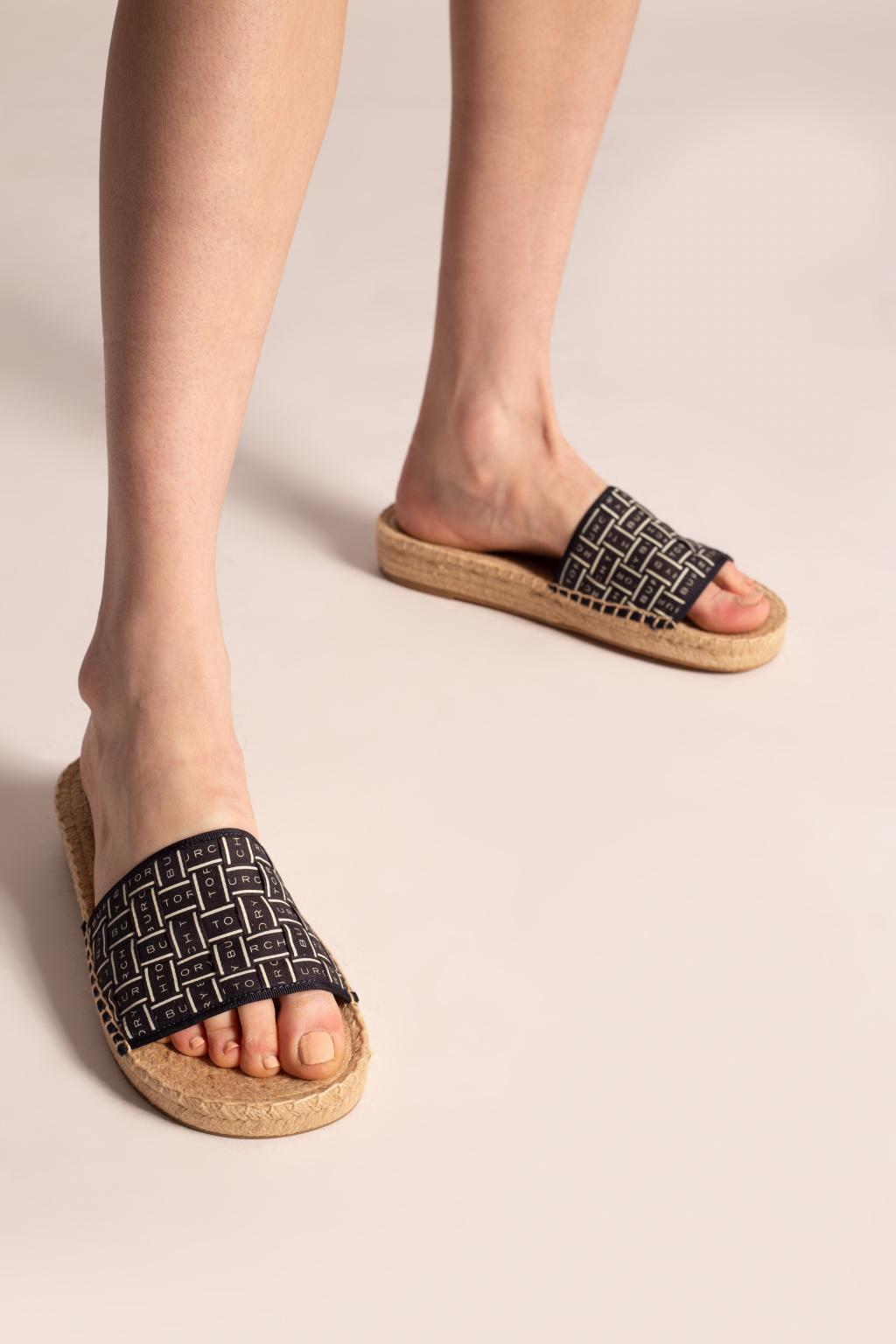tory burch espadrille slide