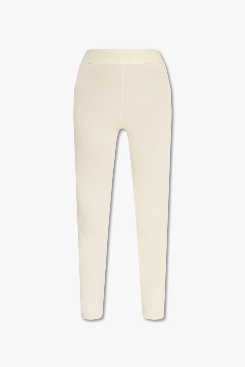 Fear of God ESSENTIALS Short Leggings With Logo in White | Lyst