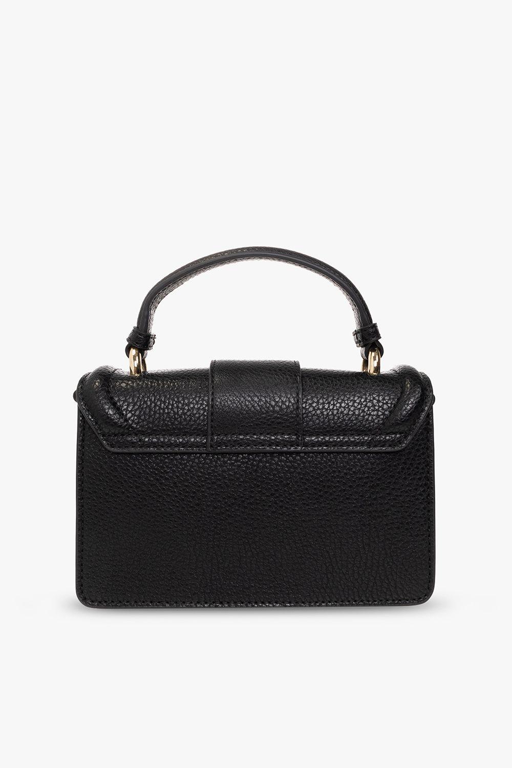 Versace Jeans Couture Shoulder Bag With Baroque Buckle in Black | Lyst