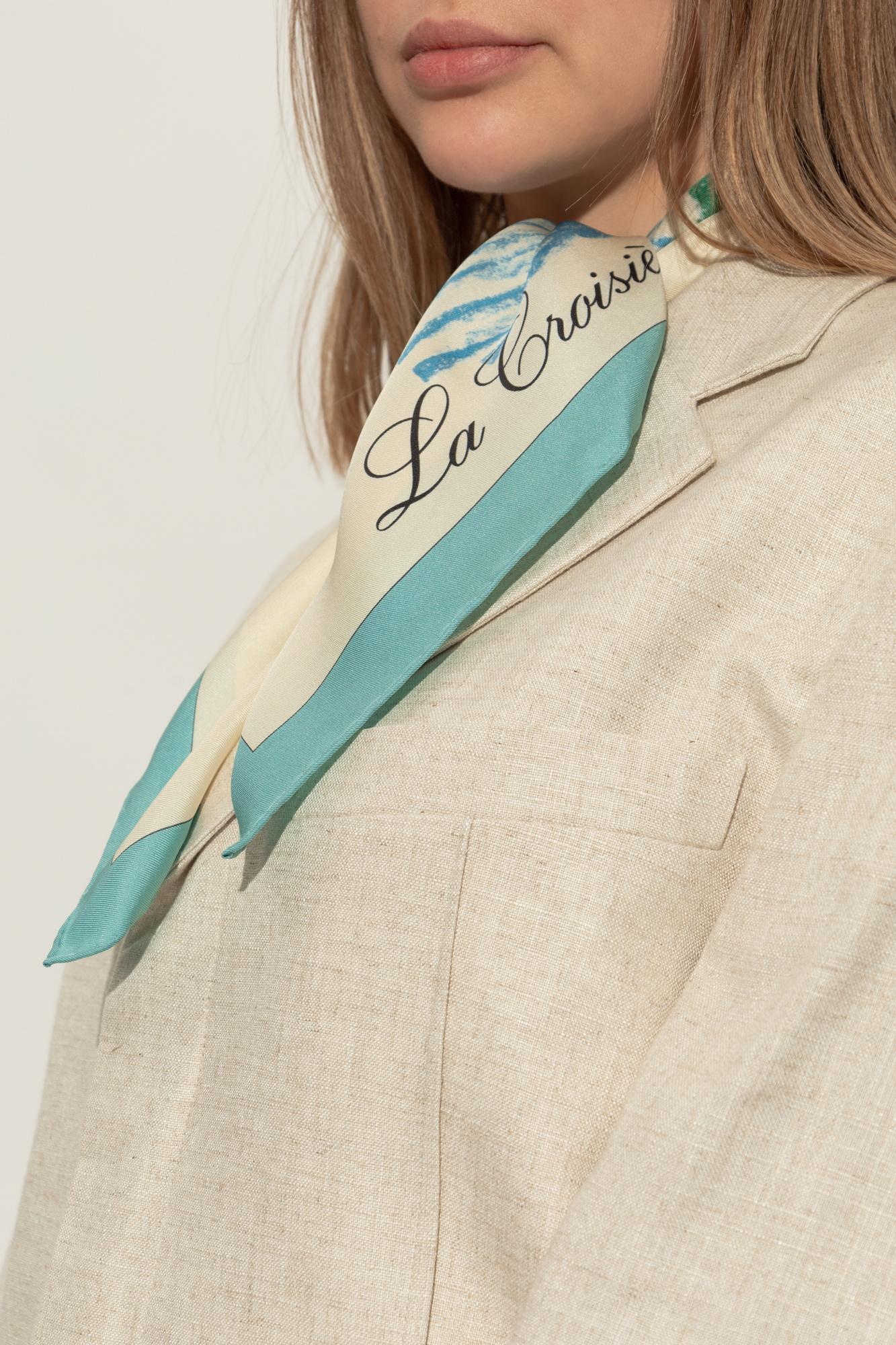 スカーフ JACQUEMUS SCARVES AND SILK The Jacquemus scarf by JACQUEMUS | Official website