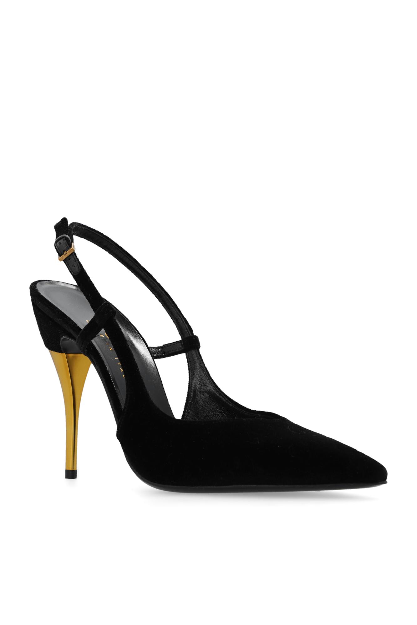 Gucci velvet heels 2025