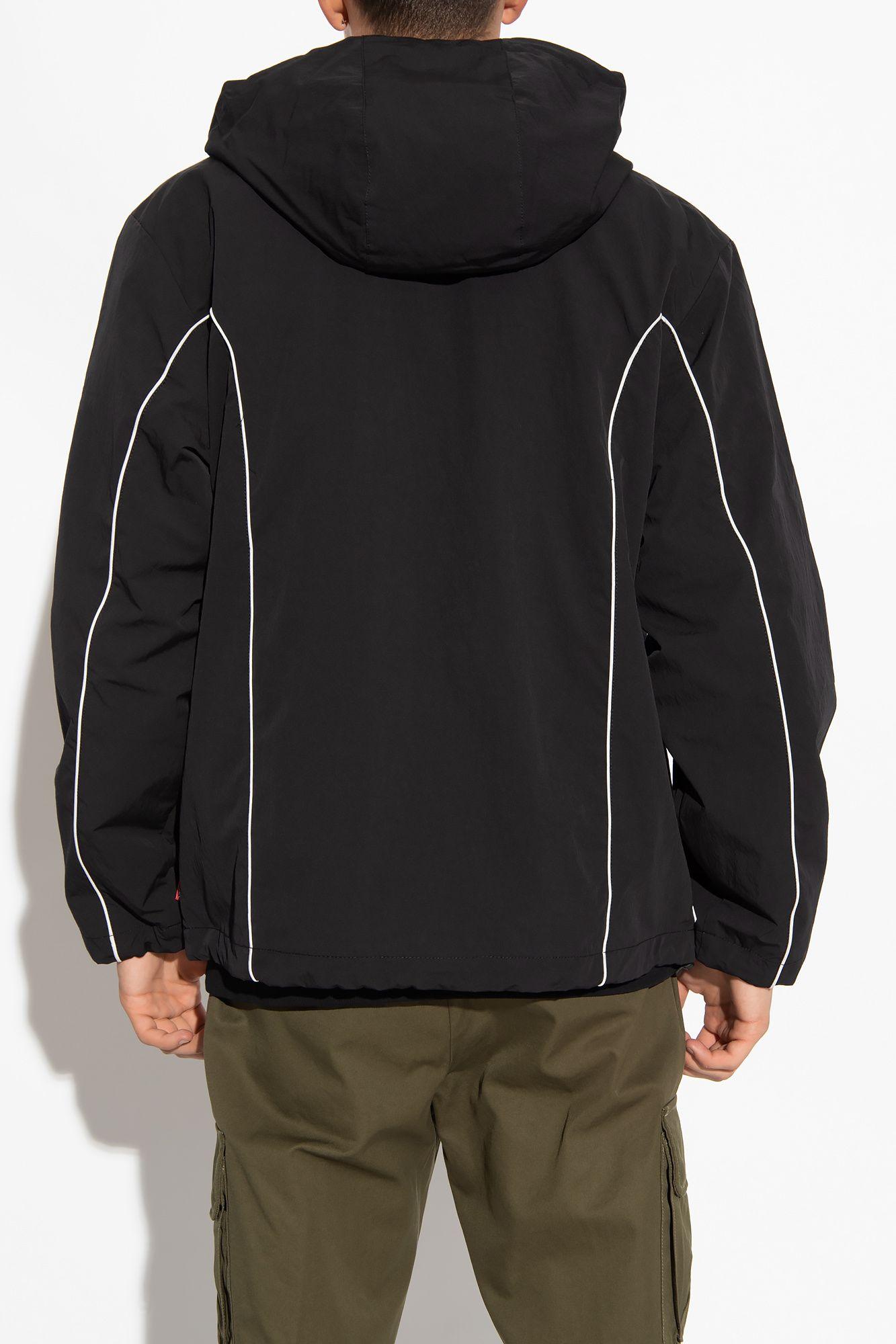 DIESEL 'j-hivessin' Lightweight Jacket in Black for Men | Lyst