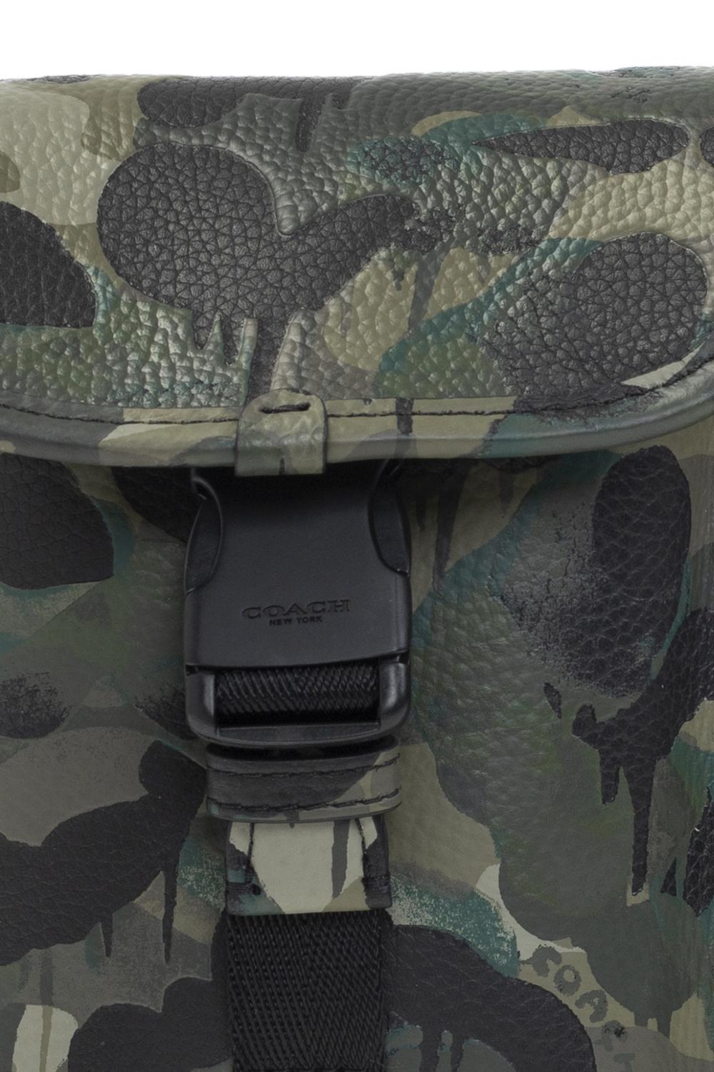 coach green shoulder bolsa