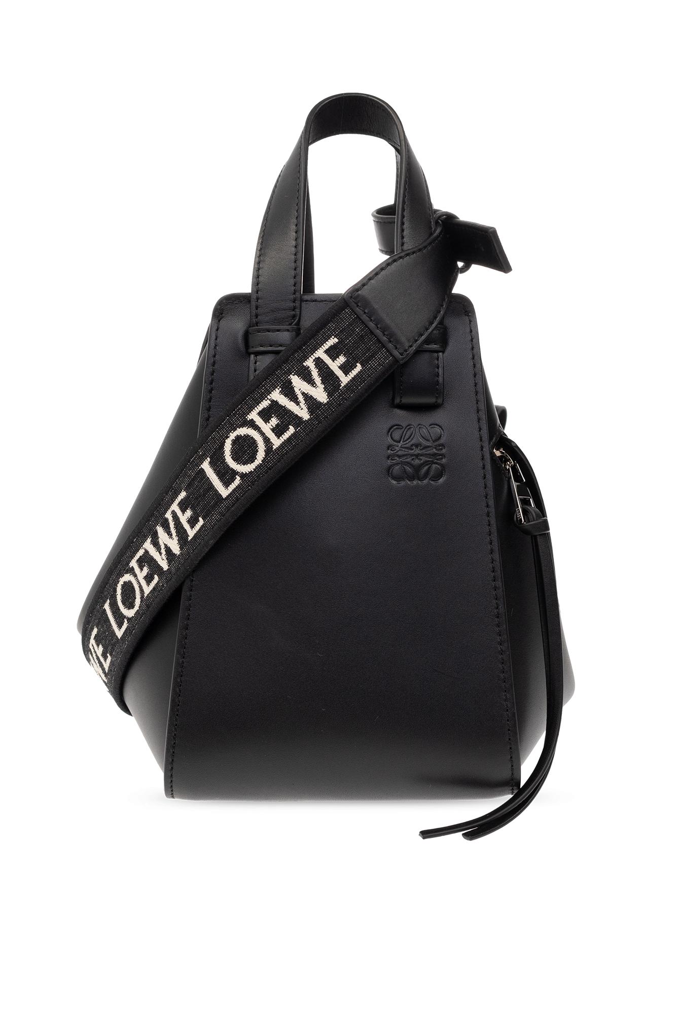 Loewe black hammock bag sale