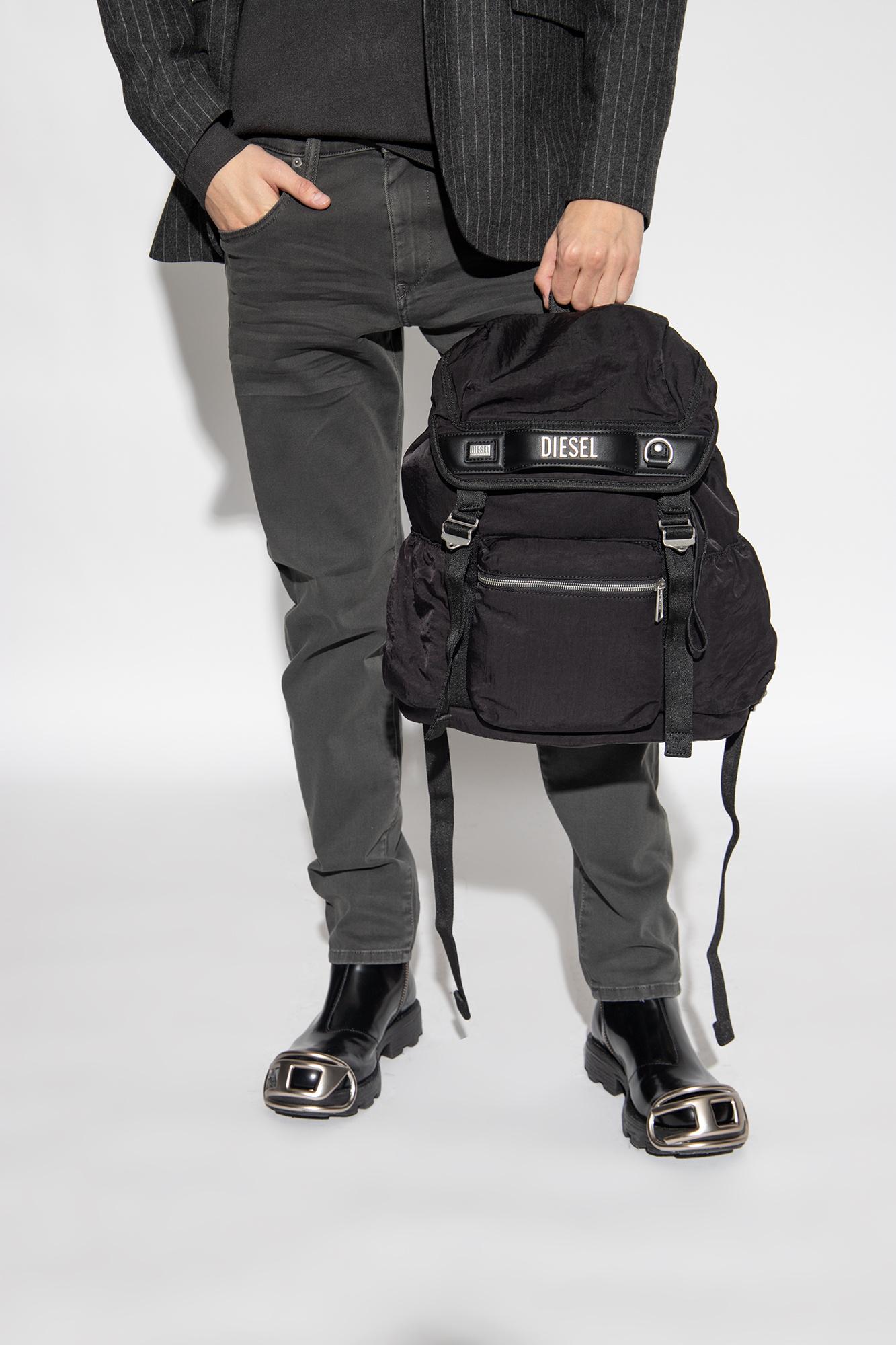 DIESEL 'logos' Backpack in Black for Men | Lyst UK DIESEL 'logos' Backpack in Black for Men | Lyst UK