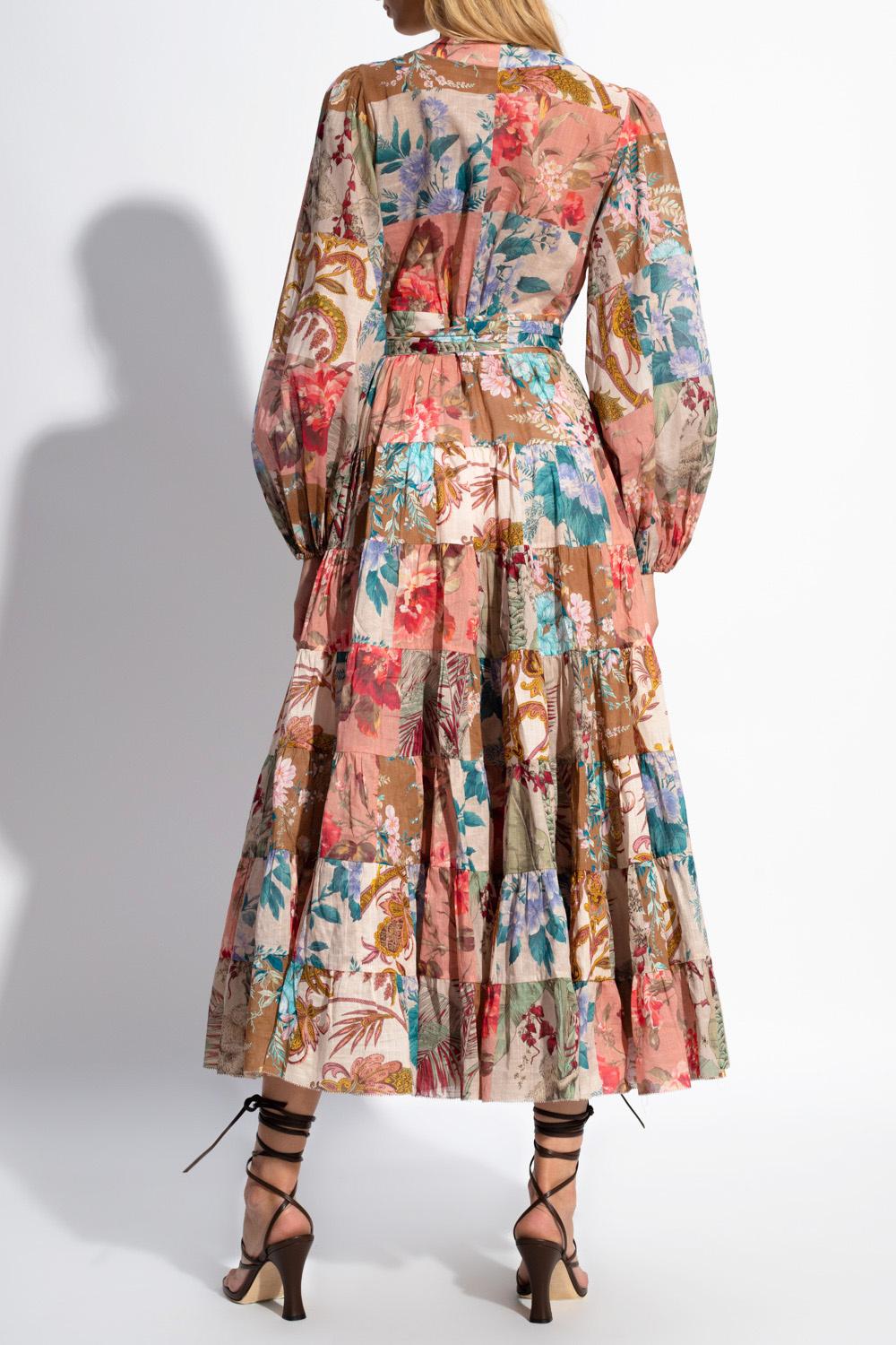 Zimmermann Floral Dress | Lyst