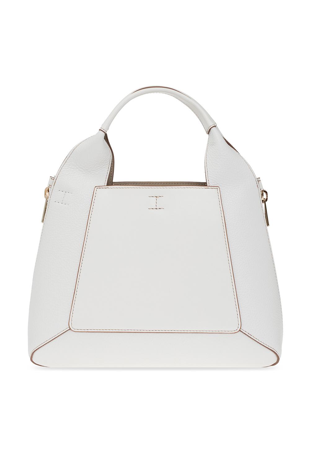 Furla 'gilda M' Shopper Bag in White | Lyst Furla 'gilda M' Shopper Bag in White | Lyst