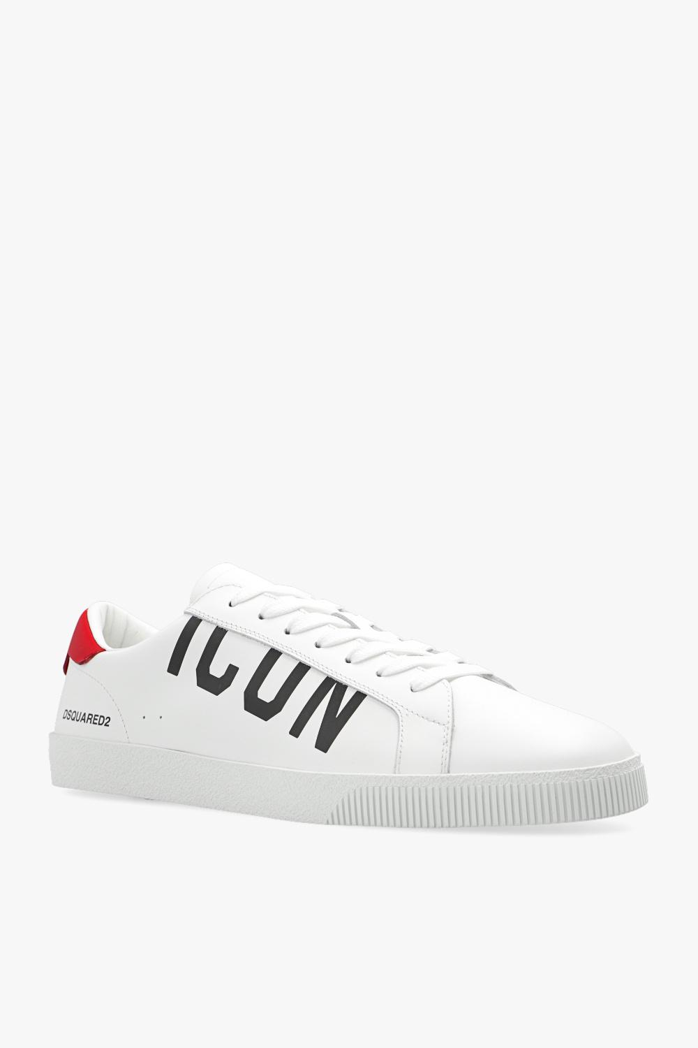 Mens Trainers DSquared² Trainers Save 55% DSquared² Leather Cassetta Sneakers in White for Men 