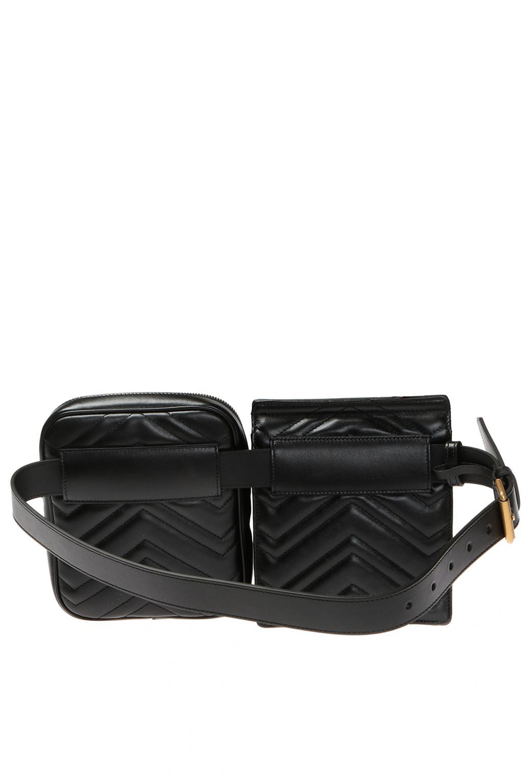 gucci two pouch belt bag