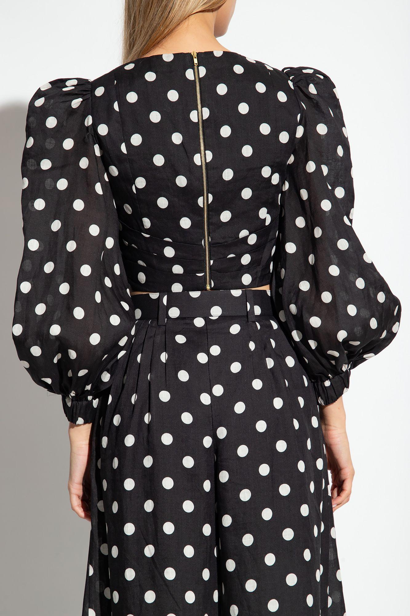 Zimmermann polka cheap dot top
