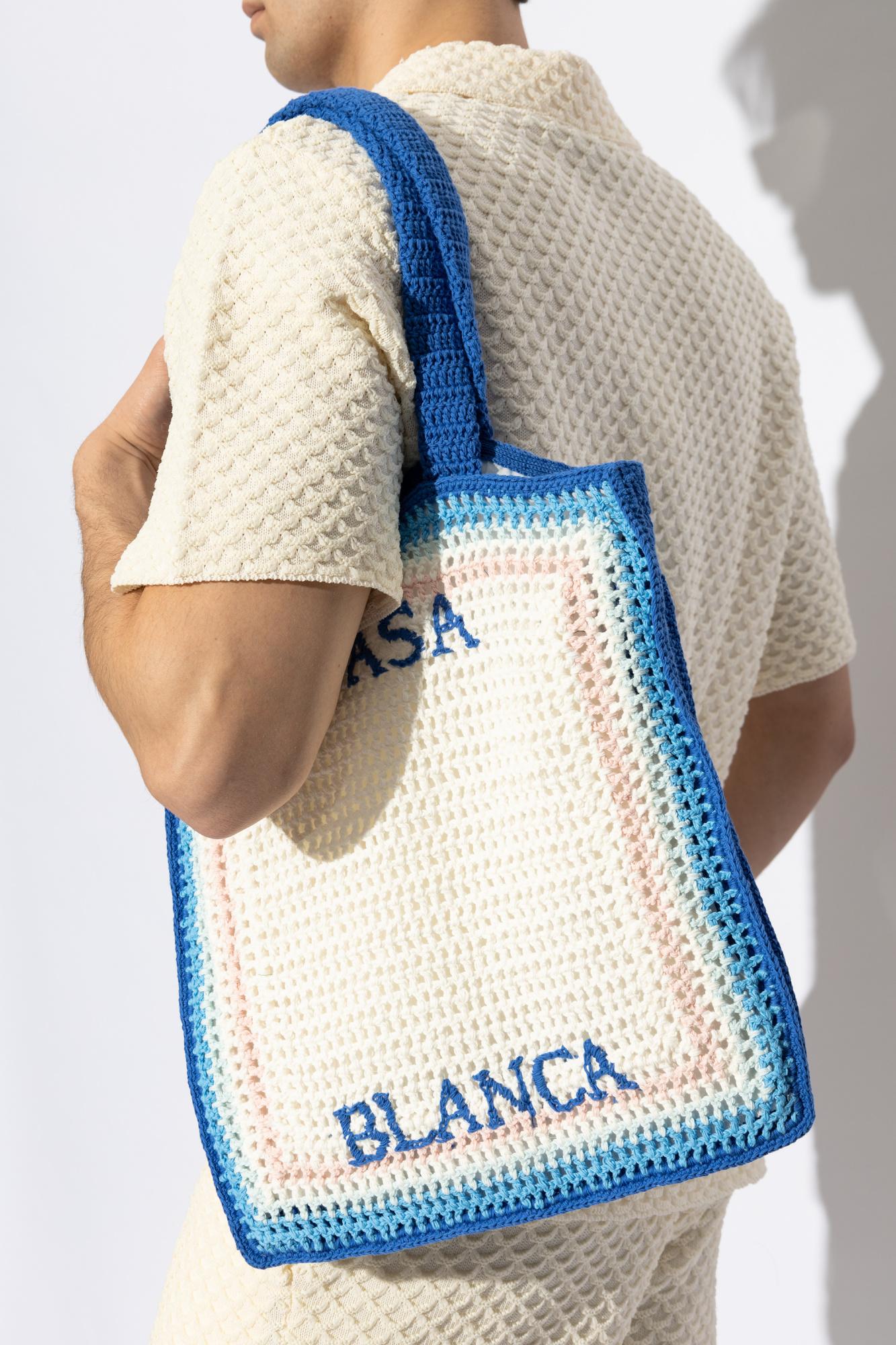 CASABLANCA Shopper Bag in Blue | Lyst UK