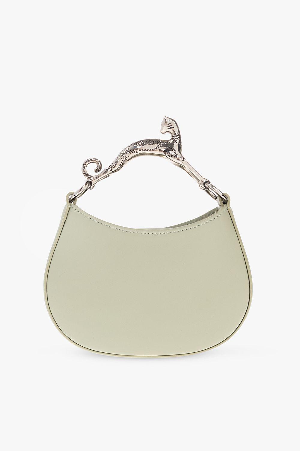 Lanvin hobo Cat Nano Shoulder Bag in Metallic Lyst