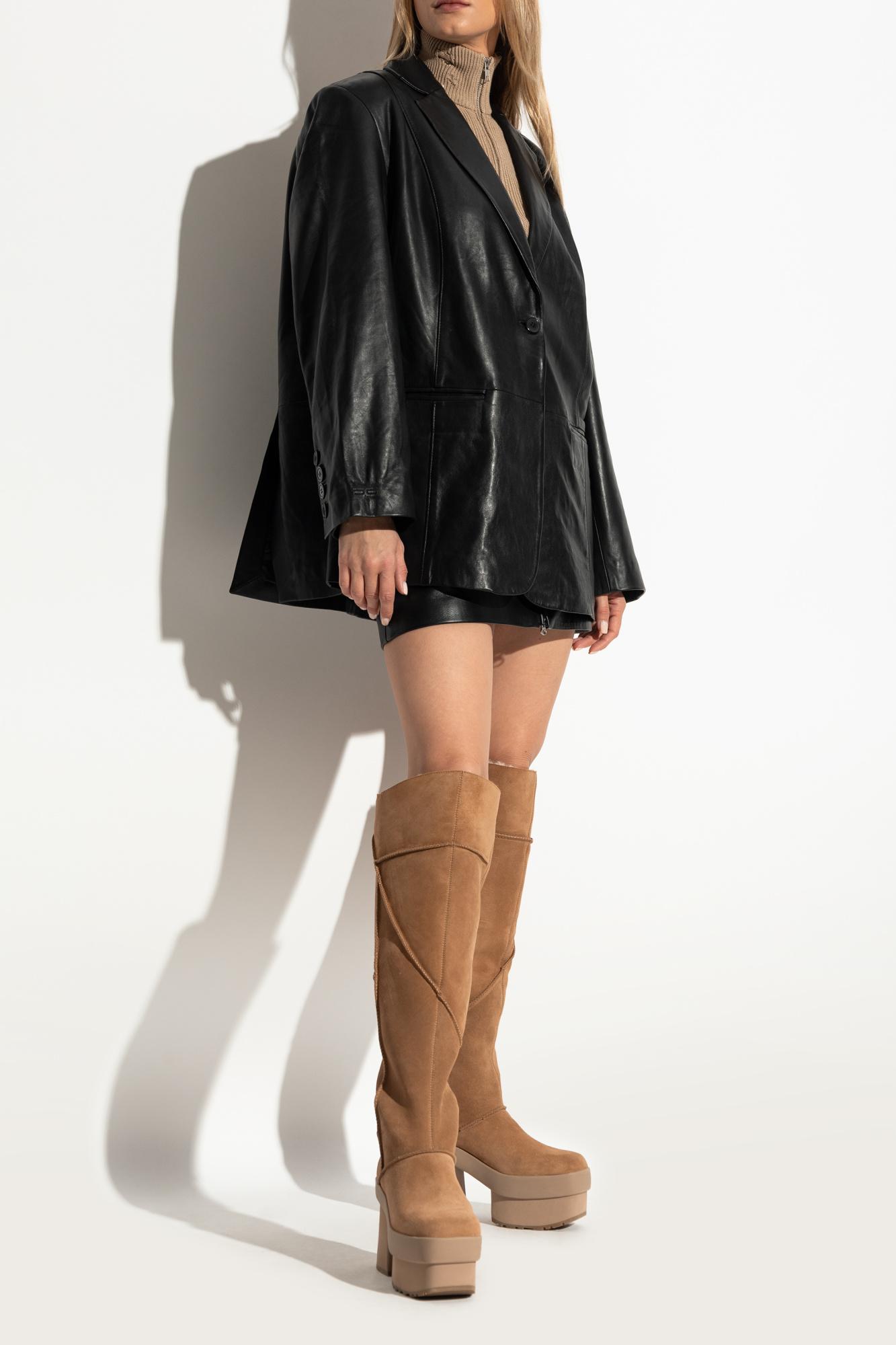 UGG Platform Boots 'New Heights Platform Xtra' in Brown | Lyst