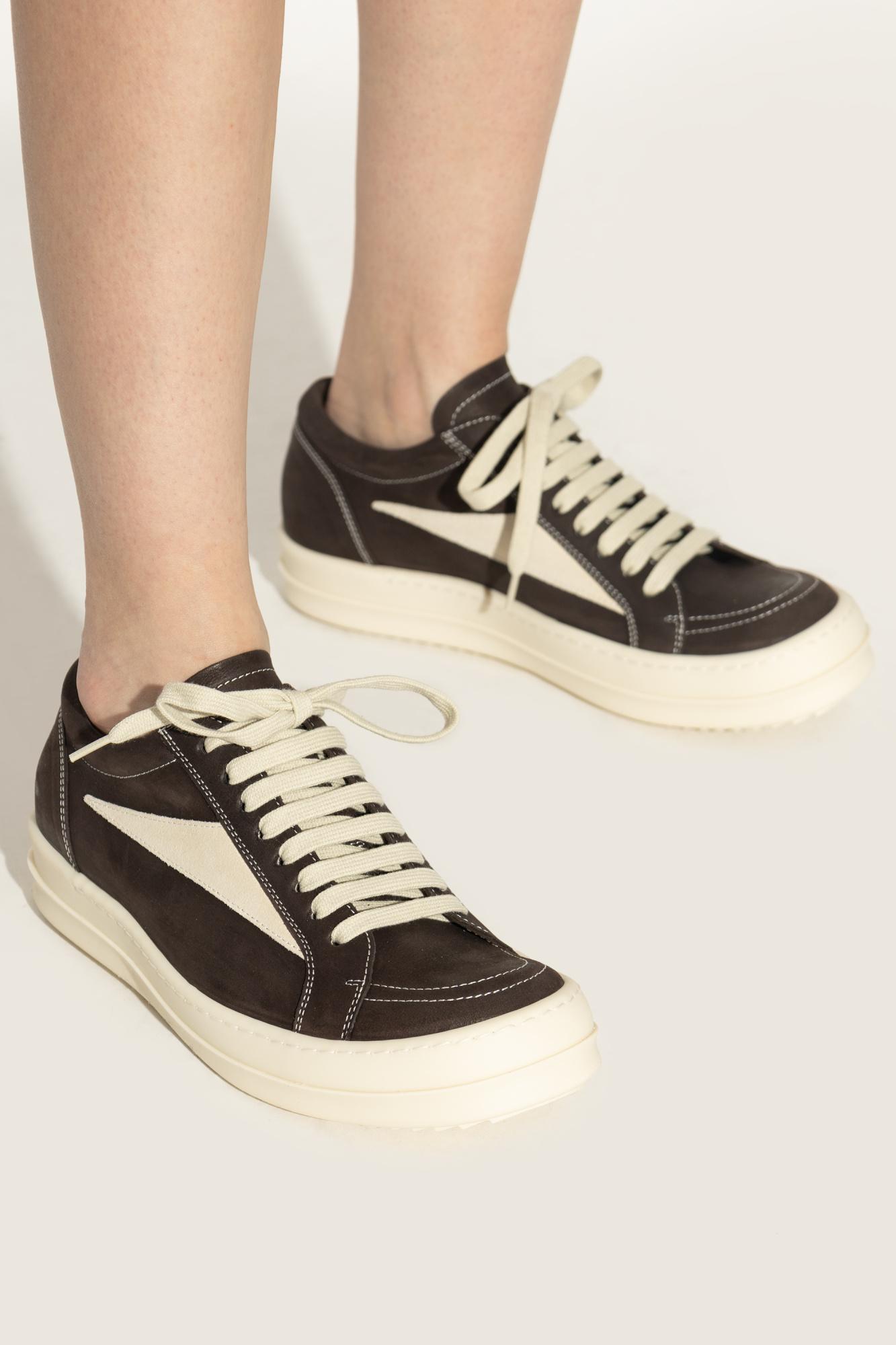 ■Rick Owens■WMNS Scarpe Low Sneaker■スニーカー Rick Owens Scarpe in Pelle Low Sneakers - Amethyst / Milk
