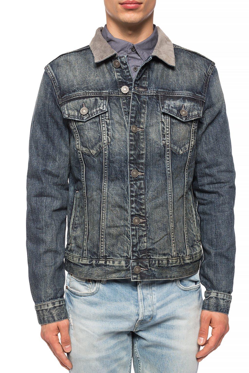 allsaints jean jacket