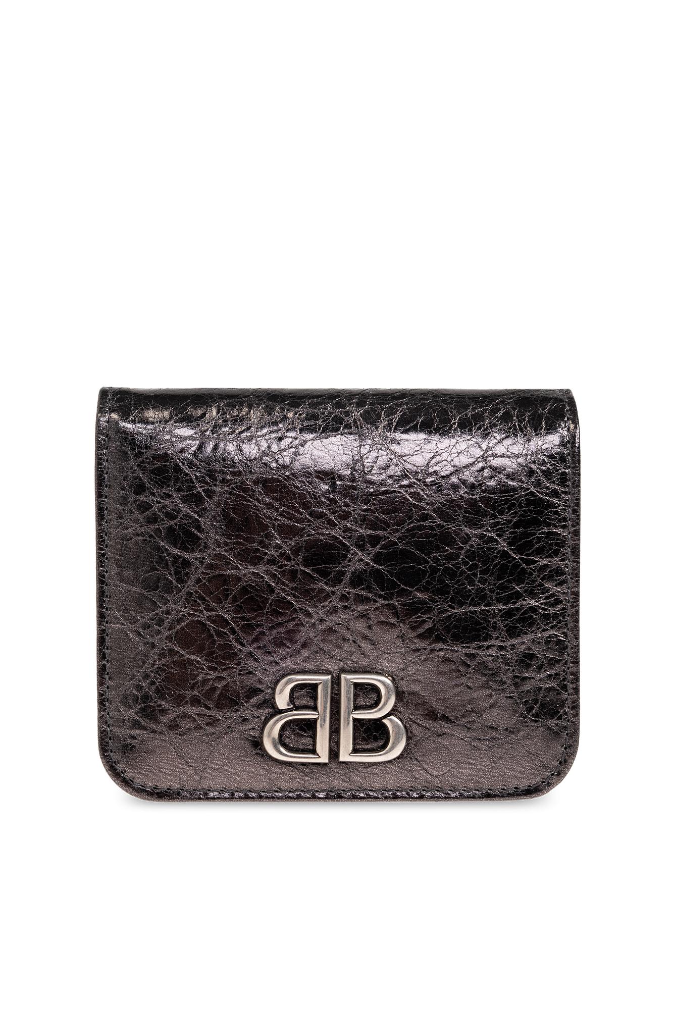 Balenciaga leather wallet sale