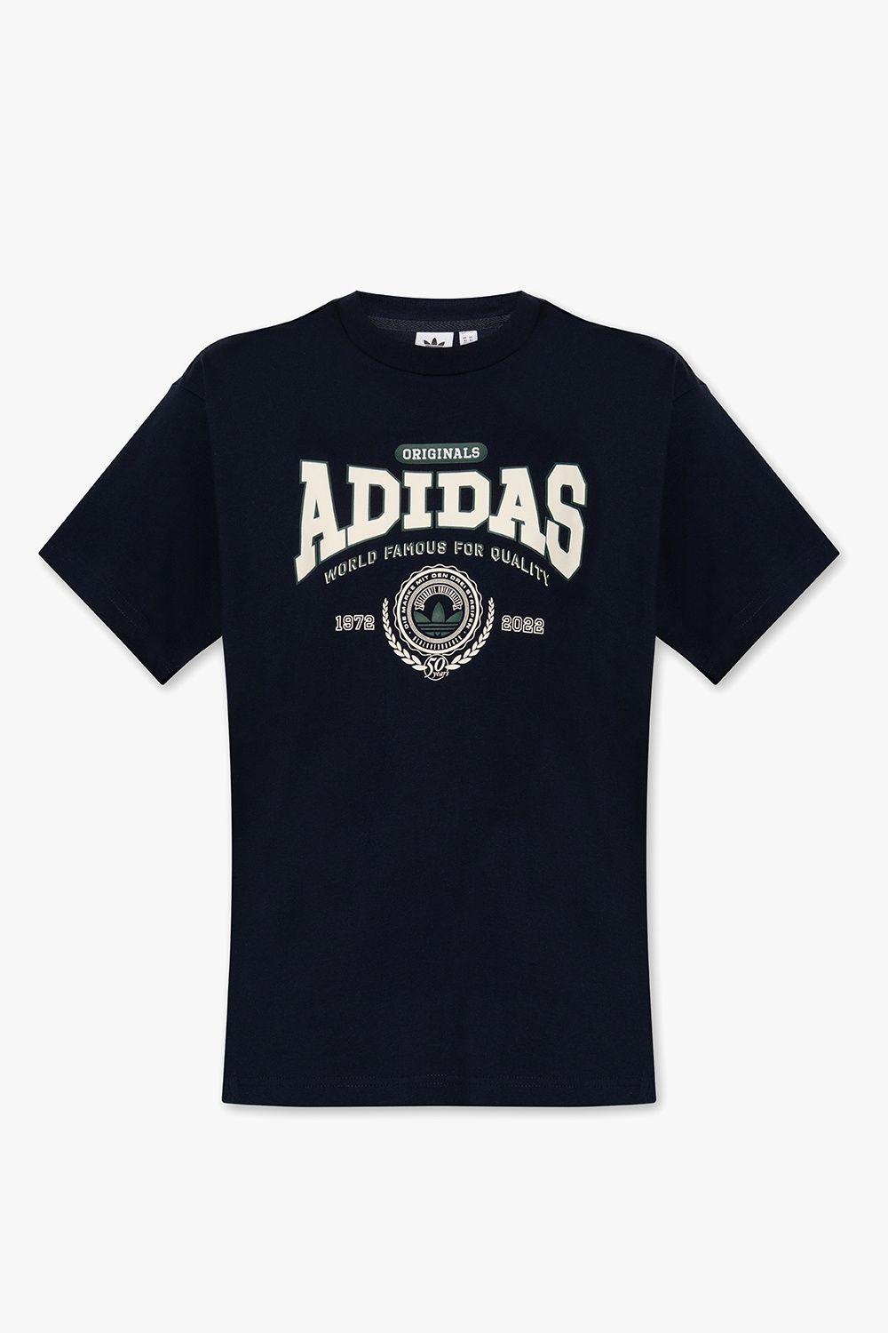 adidas Originals T-shirt With Logo in Blue | Lyst