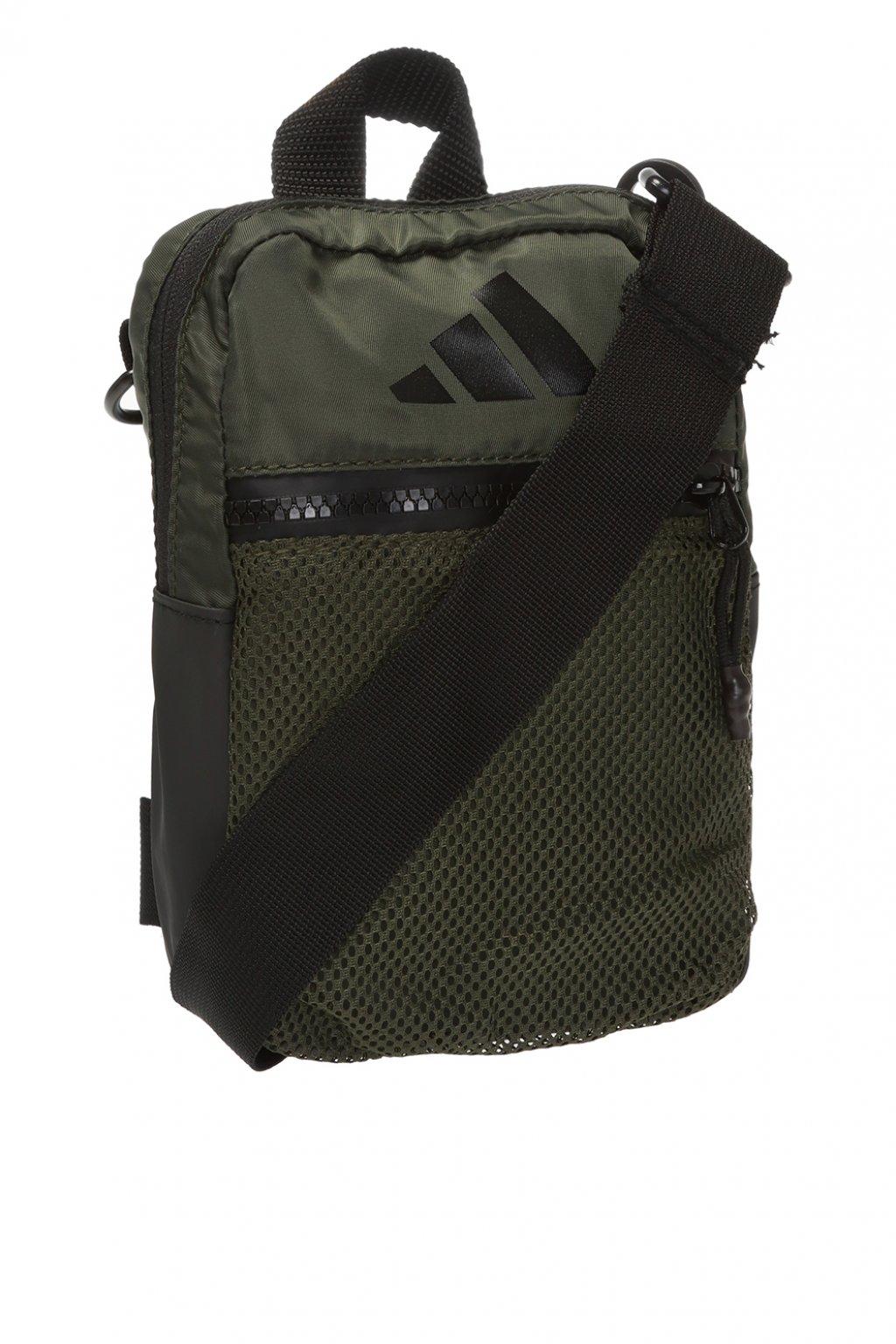 adidas Originals Synthetic Branded Shoulder Bag in Green for Men - Lyst