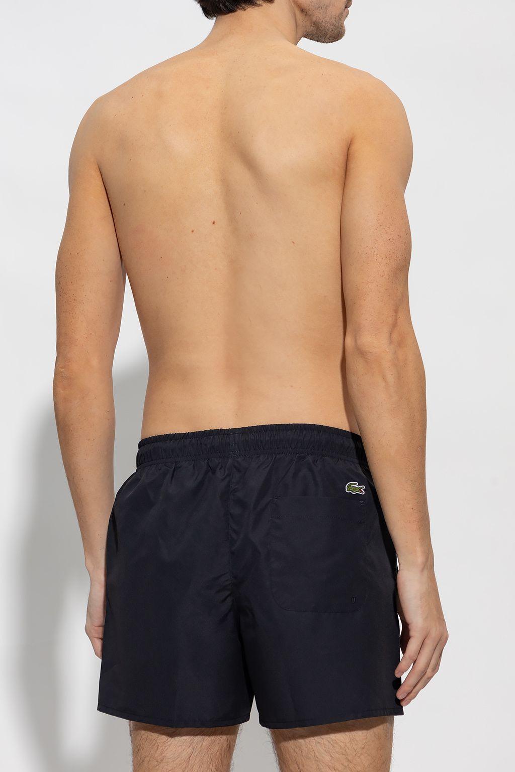 Lacoste Swim Shorts in Black for Men | Lyst