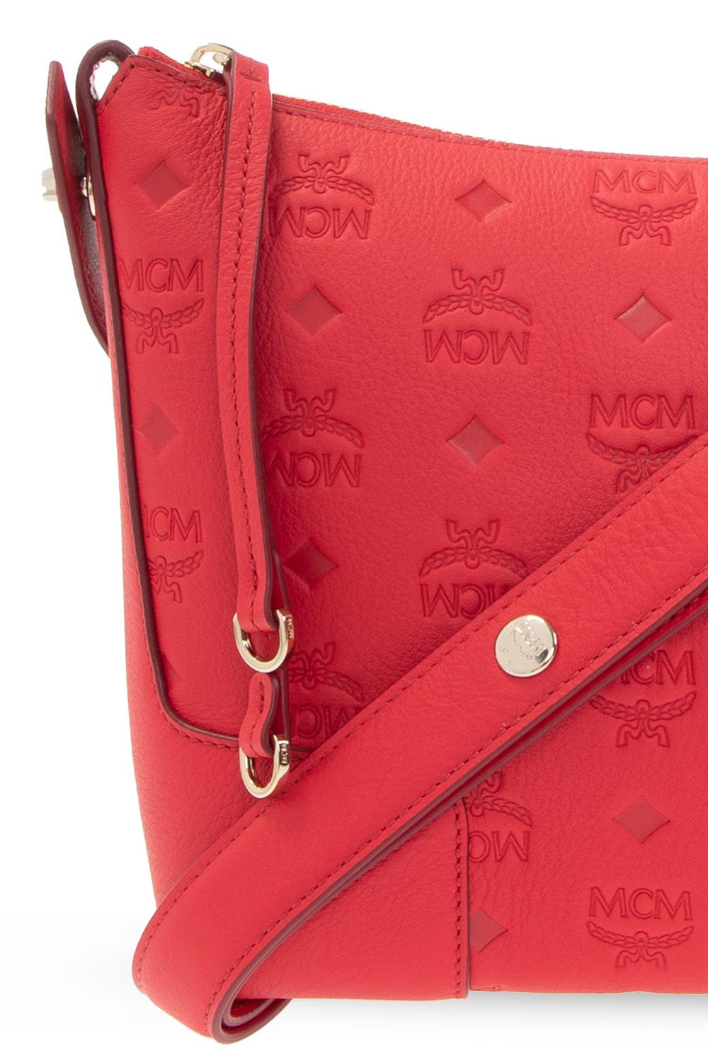 MCM 'klara' Shoulder Bag in Red