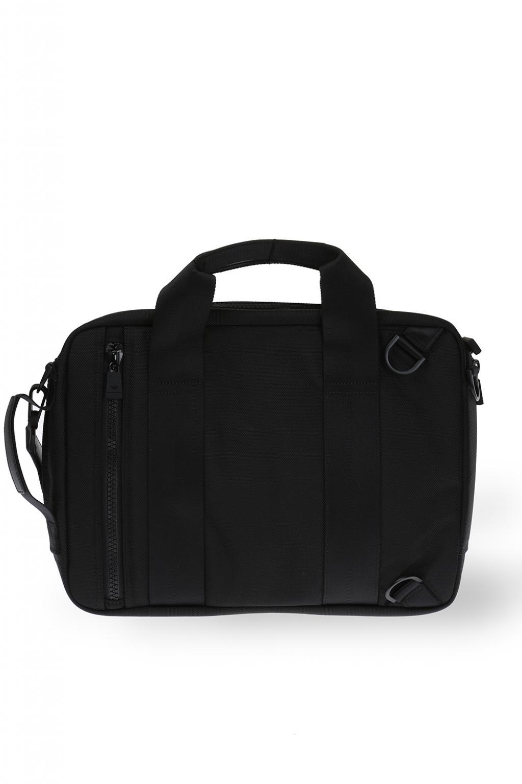 Emporio Armani Laptop Bag in Black for Men - Lyst