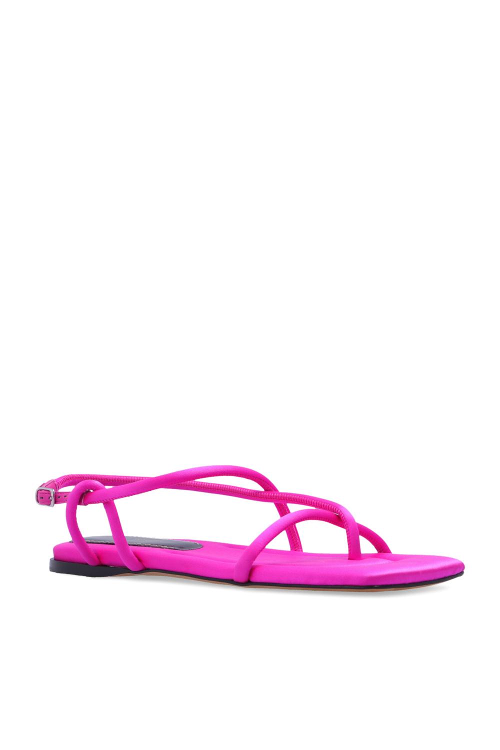 Proenza Schouler 'square Strappy' Sandals in Pink | Lyst