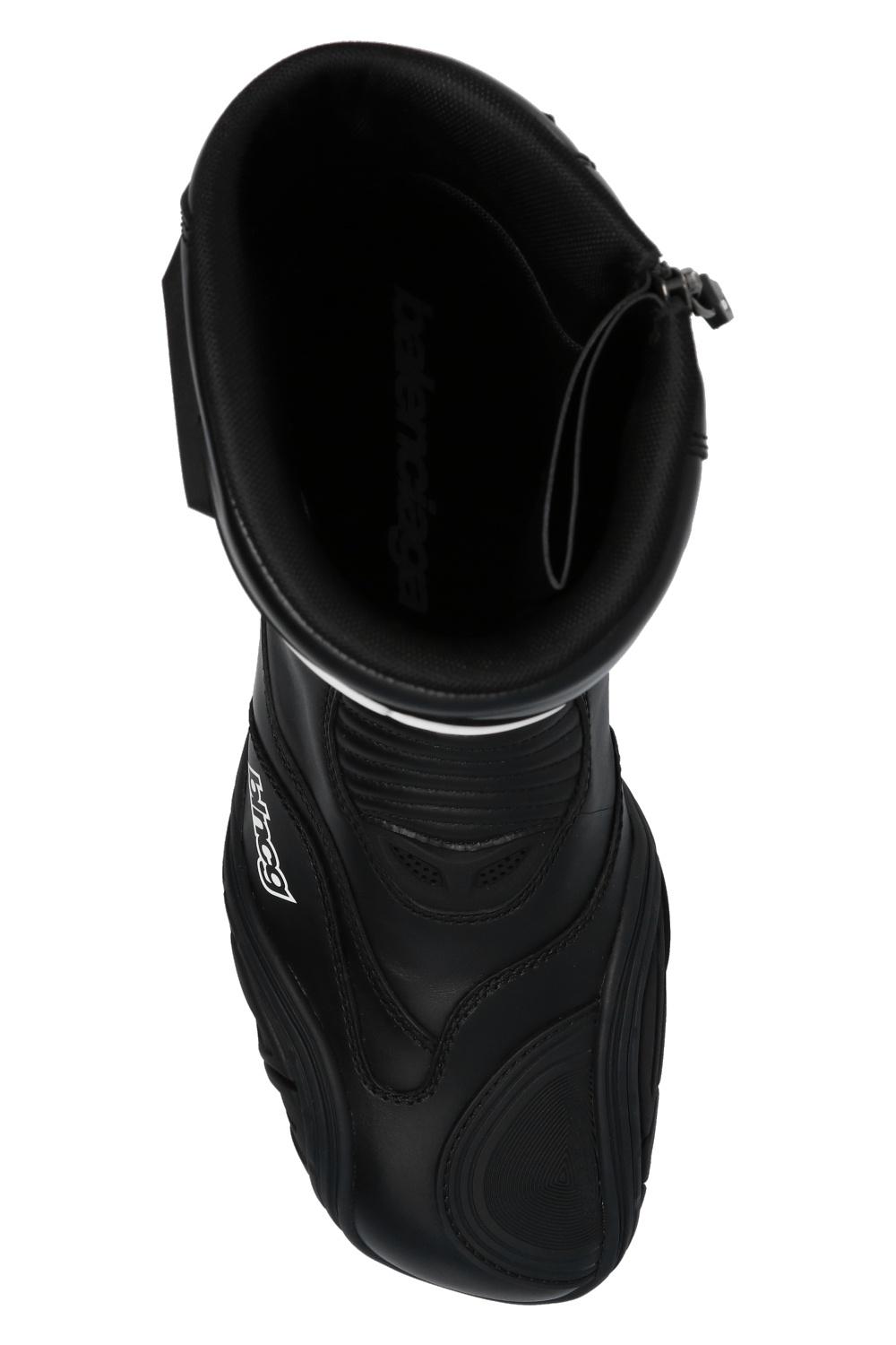 Balenciaga 'tyrex' Biker Boots in Black for Men | Lyst