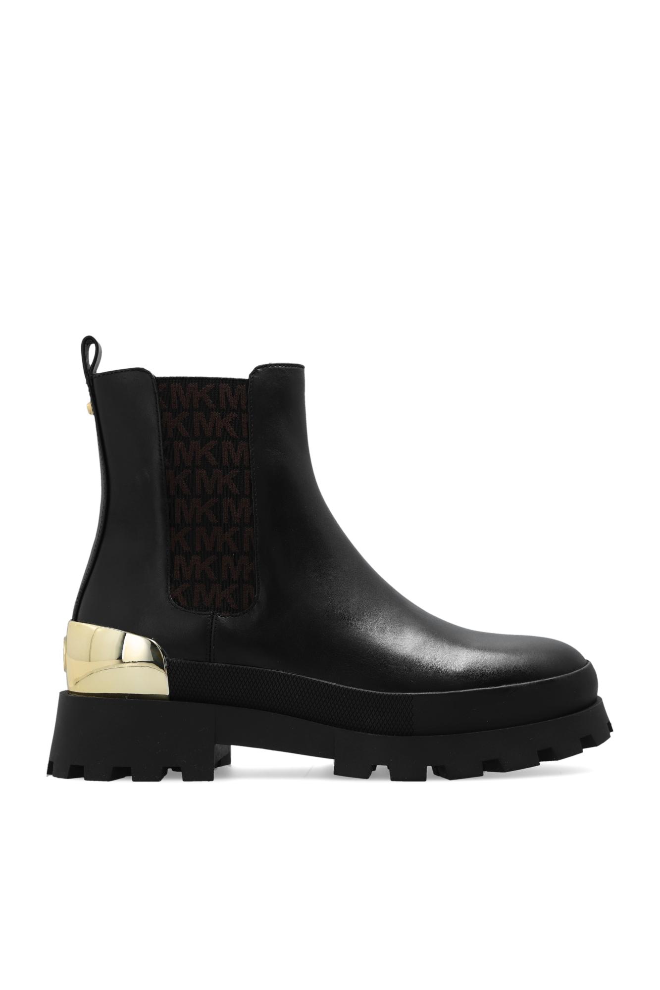 MICHAEL Michael Kors 'rowan' Ankle Boots in Black | Lyst