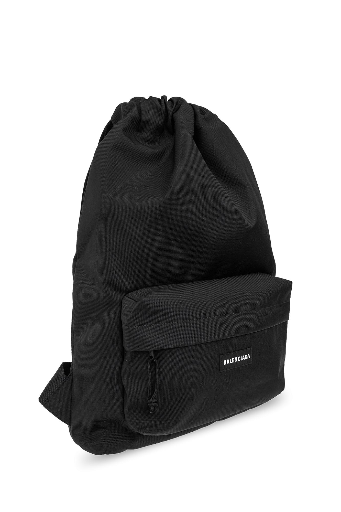 Balenciaga Backpack With Logo in Black for Men | Lyst