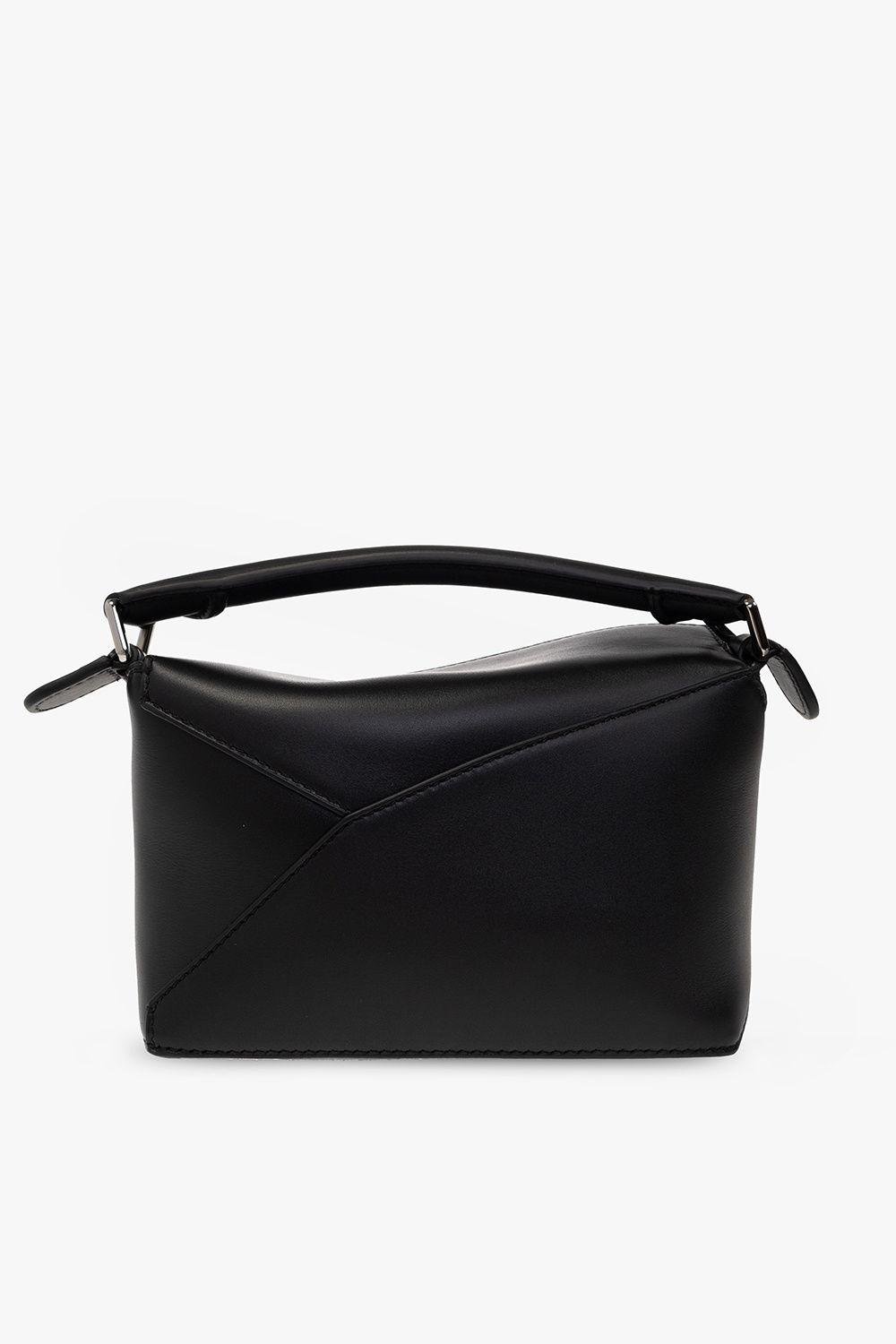 Loewe puzzle mini textured-leather shoulder bag. #loewe #shoulderbags #bags